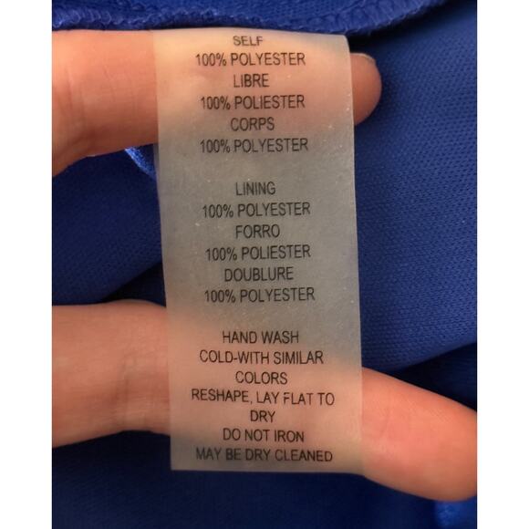 Vince Camuto Dress high neck ruffle sleeve shift size 8 - Picture 5 of 6